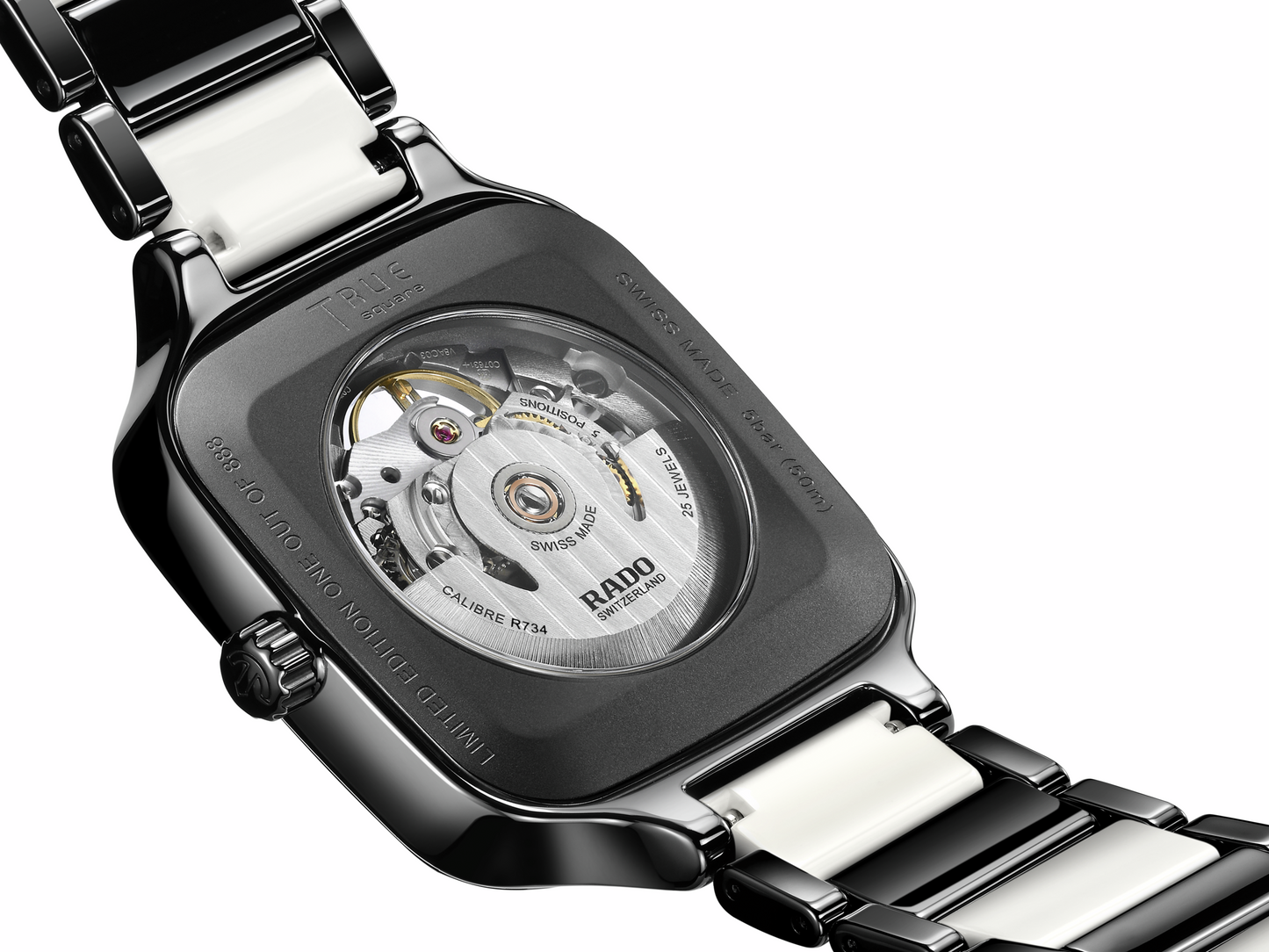 L Uhr Rado True Square OpenH,J-R27086752