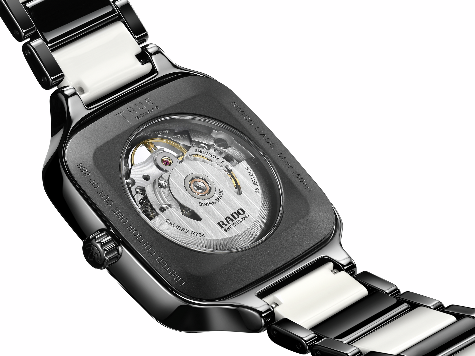 L Uhr Rado True Square OpenH,J-R27086752