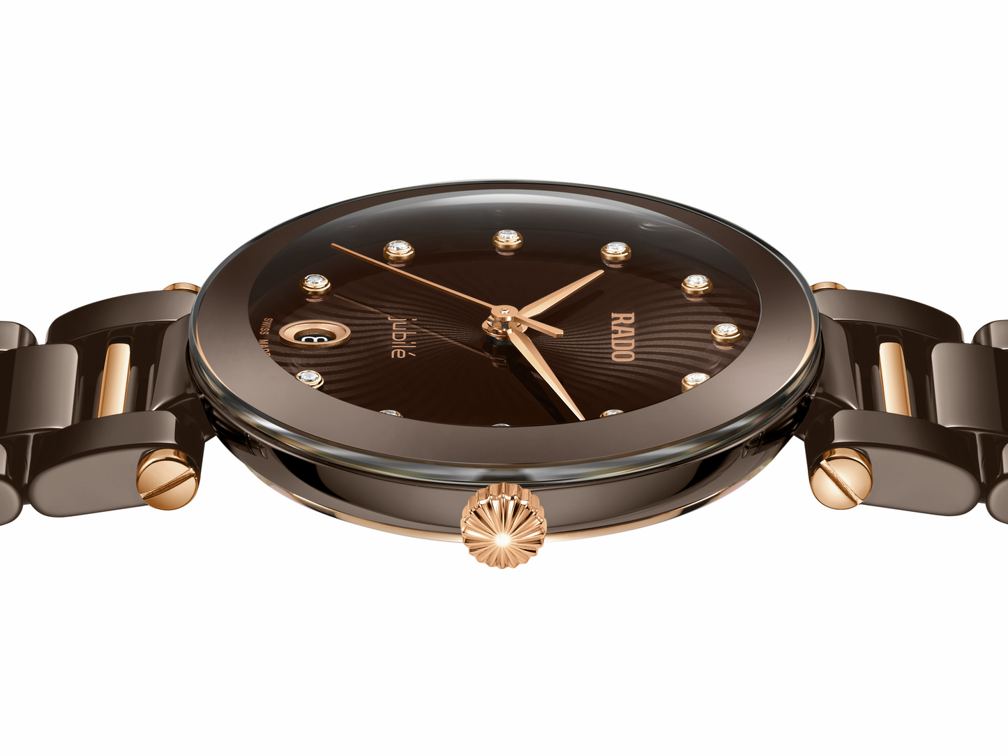 S Uhr LaCoupole, braun, J-R22242703