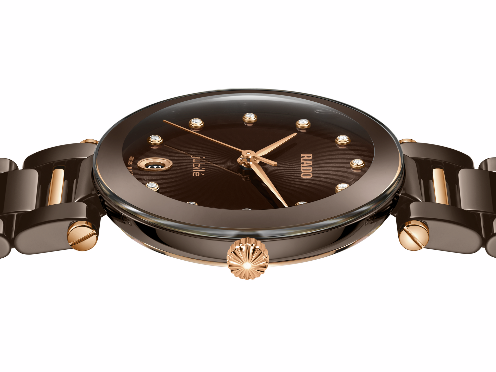 S Uhr LaCoupole, braun, J-R22242703