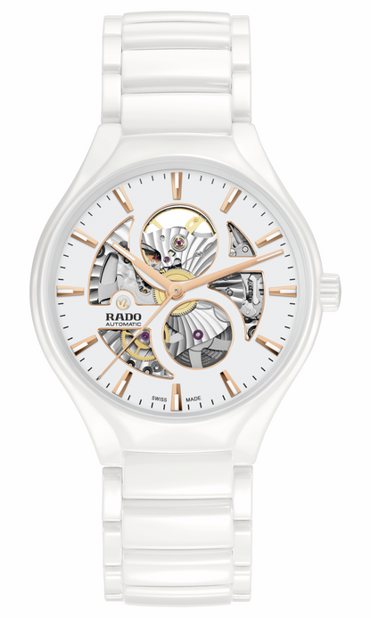 L Watch RadoTrue Round OpH whi-R27115012