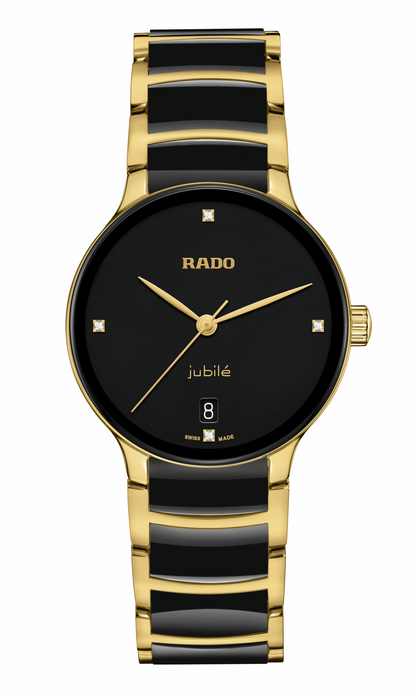 M Uhr Centrix Stahl schwarz, J-R30039712