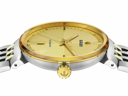 L Uhr Flor.Clas.weiss,gelb-R48903253