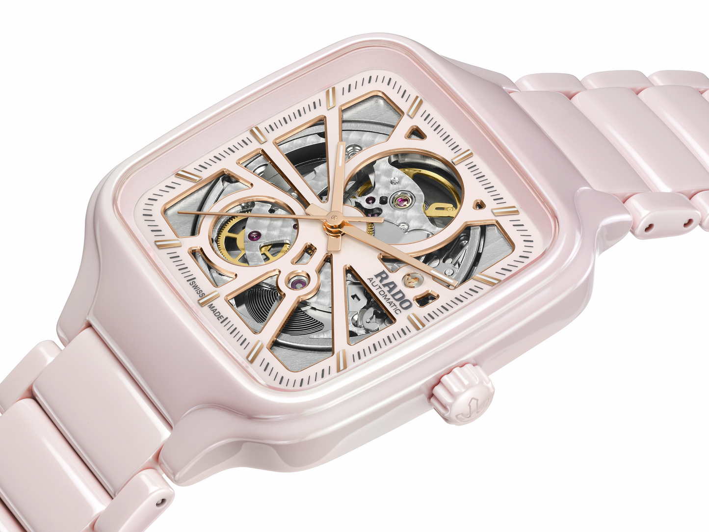 L Uhr Rado True Squa.OpH,rosa-R27123012