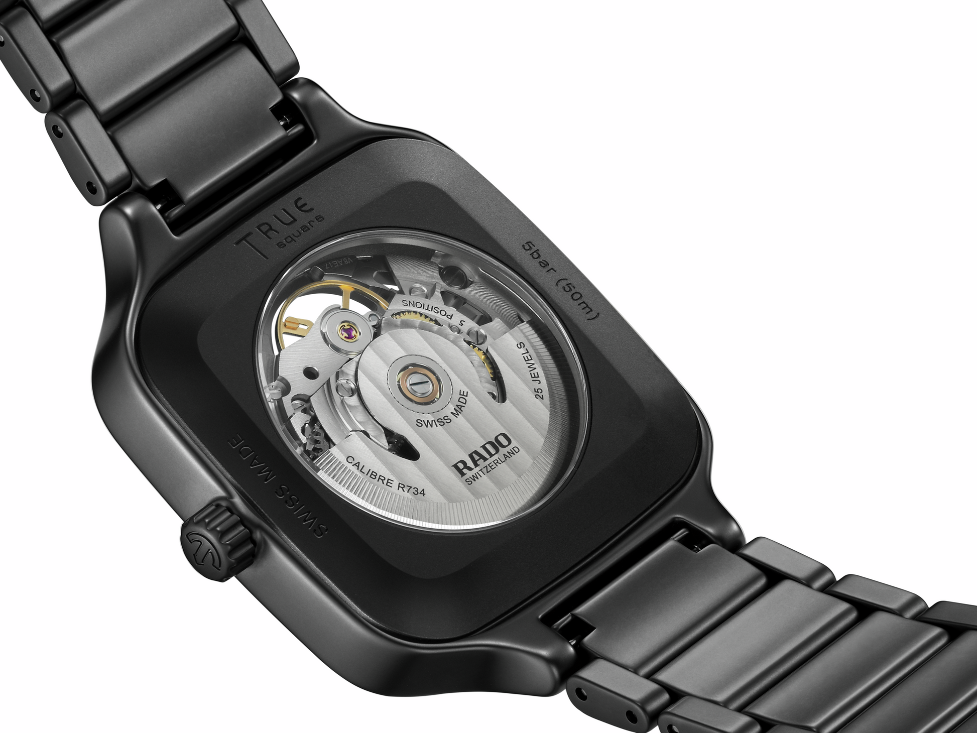 L Uhr Rado True Square Skel.-R27197152