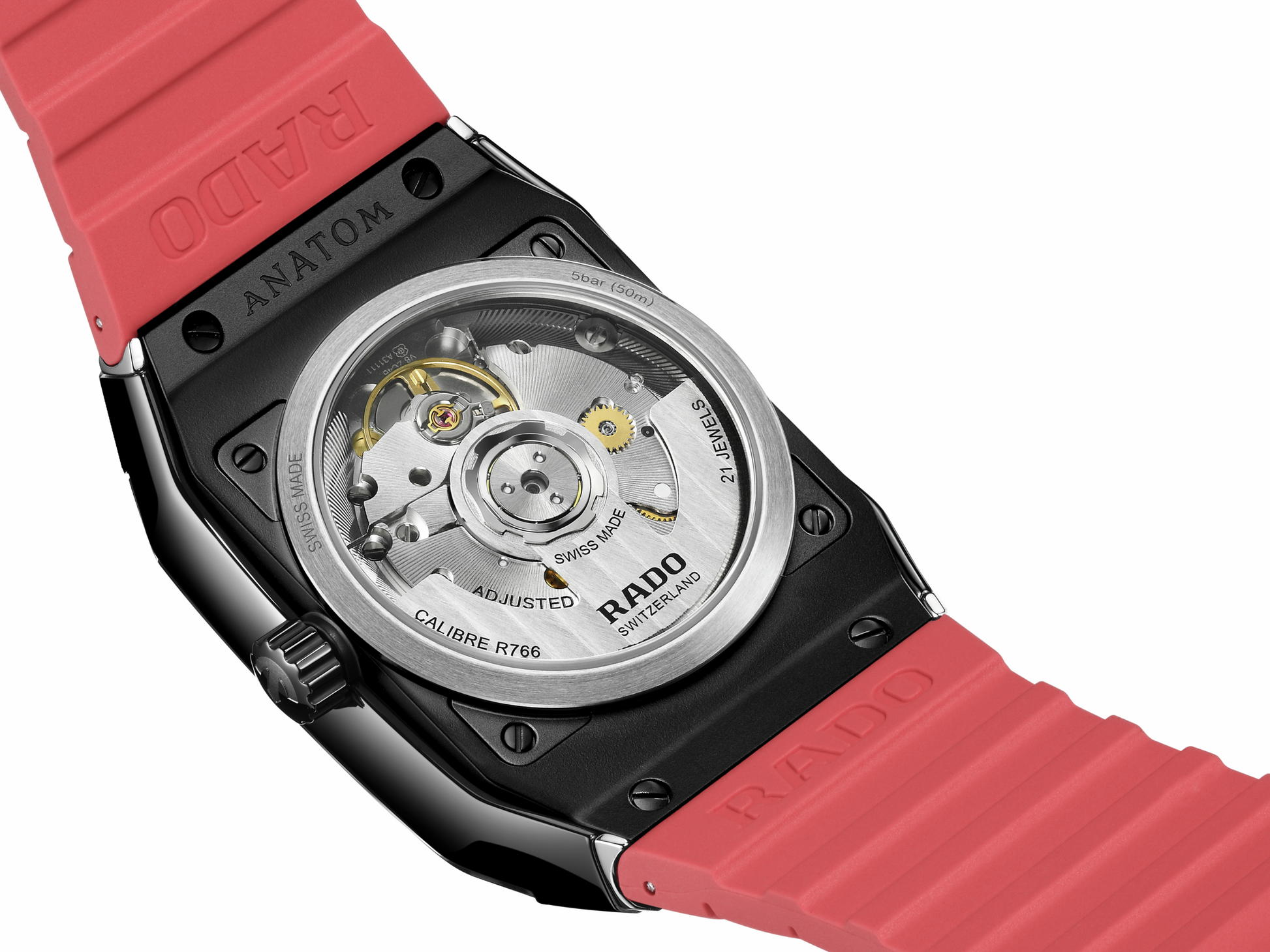 L Uhr Anatom Auto,Grapefruit-R10201409