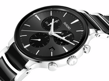 XL Uhr Centrix Chr. Q, SS/sch-R30210152