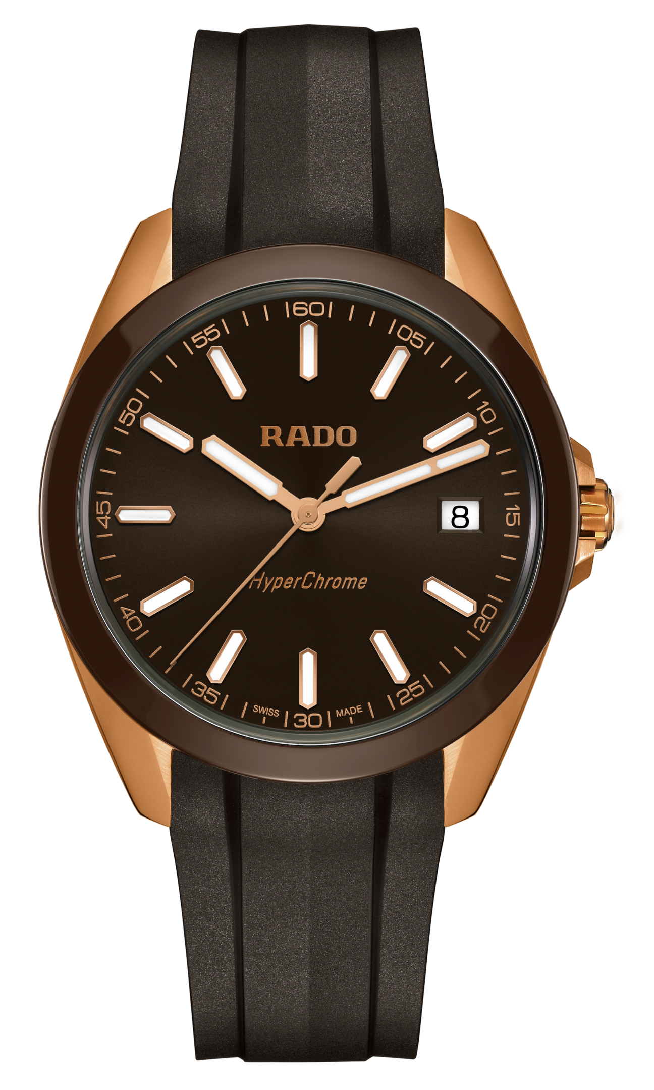 XL Uhr Hyperchrome Q. braun-R32281309