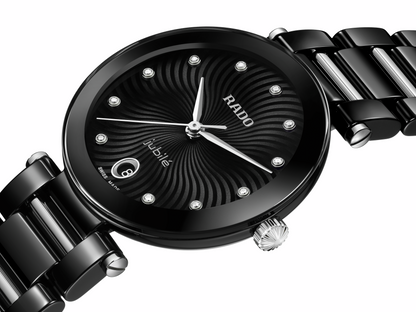 S Uhr LaCoupole, schwarz, J-R22243703