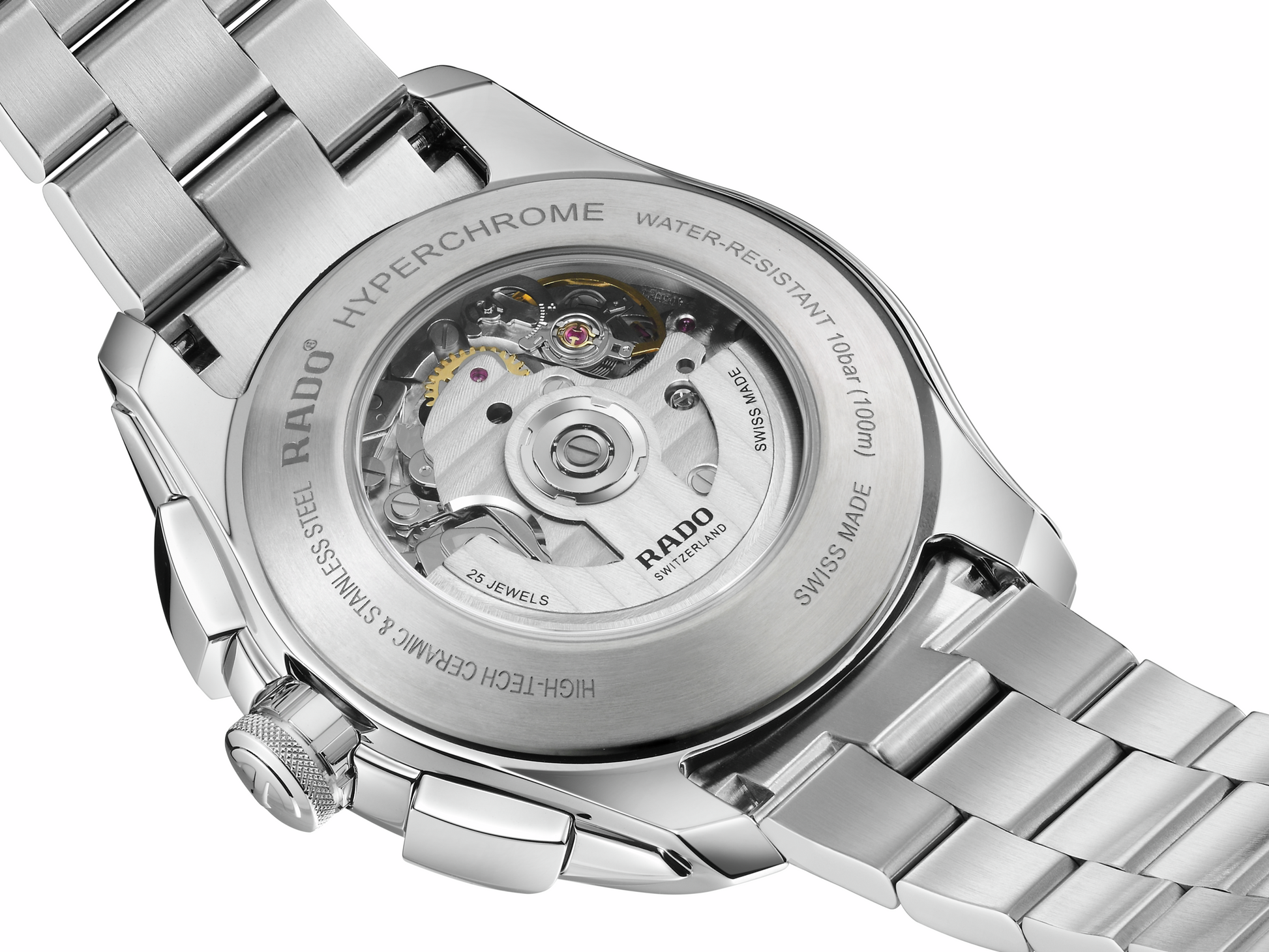 XXL Uhr Hyperchrome AC, weiss-R32042013
