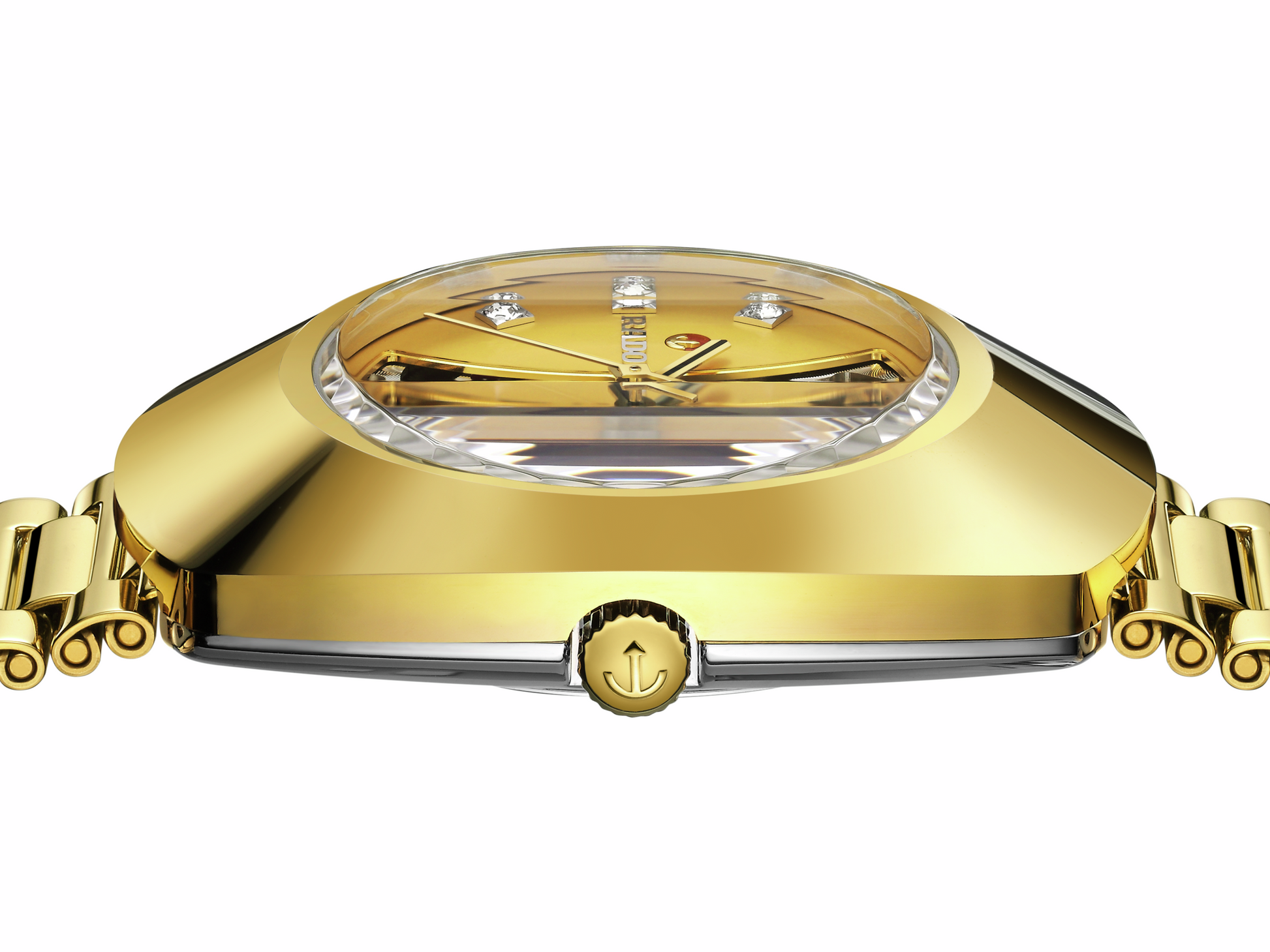 L Uhr Original OpenHeart gelb-R12064263