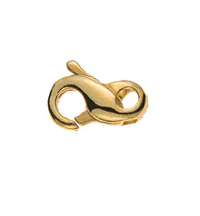 Karabiner Gelbgold 750, 10 x 5mm, ca. 0.9gr, 8-er Form