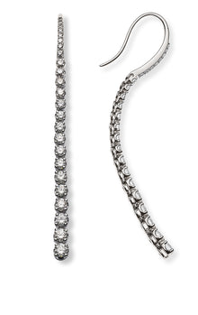 Diamantohrhänger Weissgold 750 48 Brill. H SI ct.