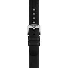 Original Tissot Kautschukarmband schwarz Bandanstoß 20 mm