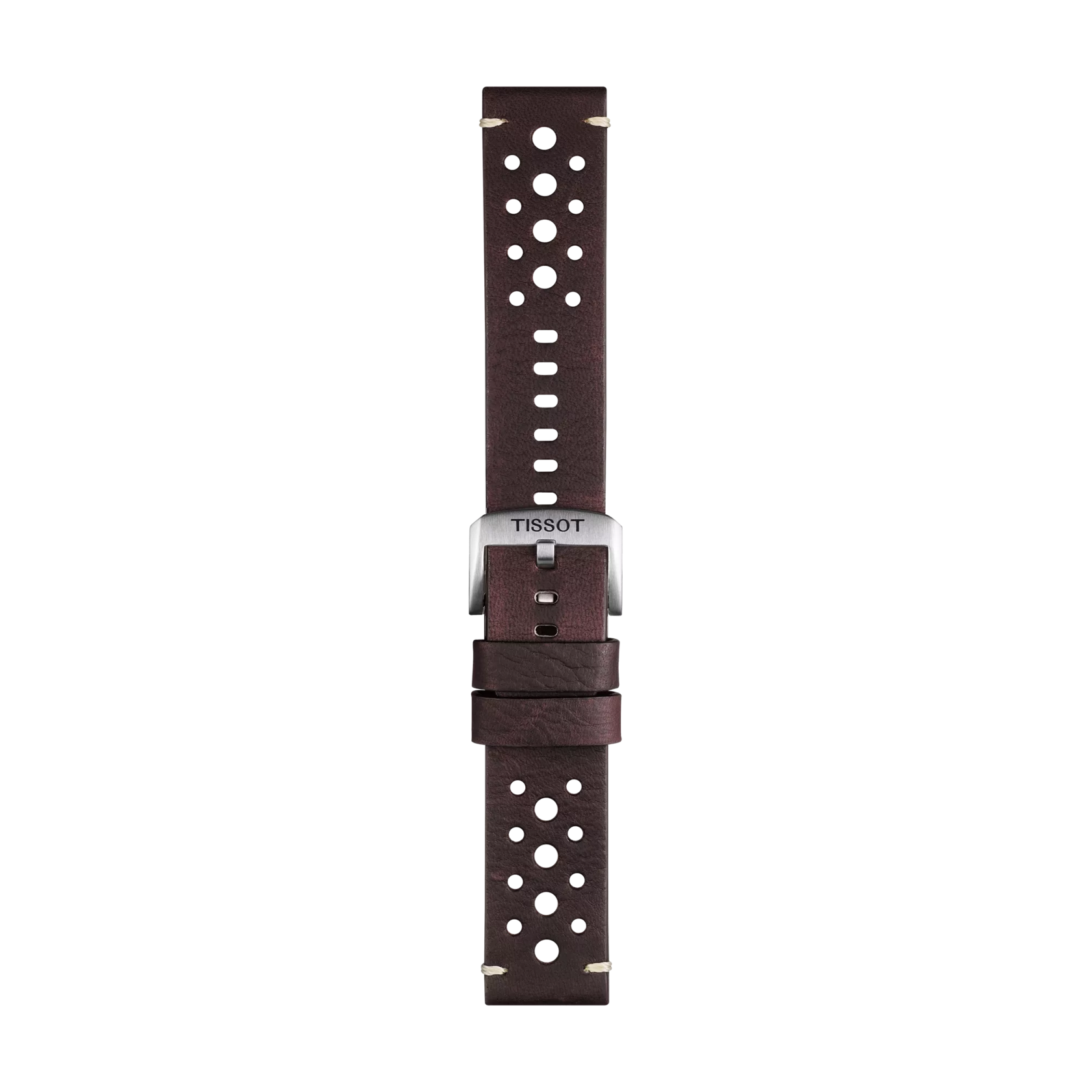 Original Tissot Lederarmband braun Bandanstoß 22 mm