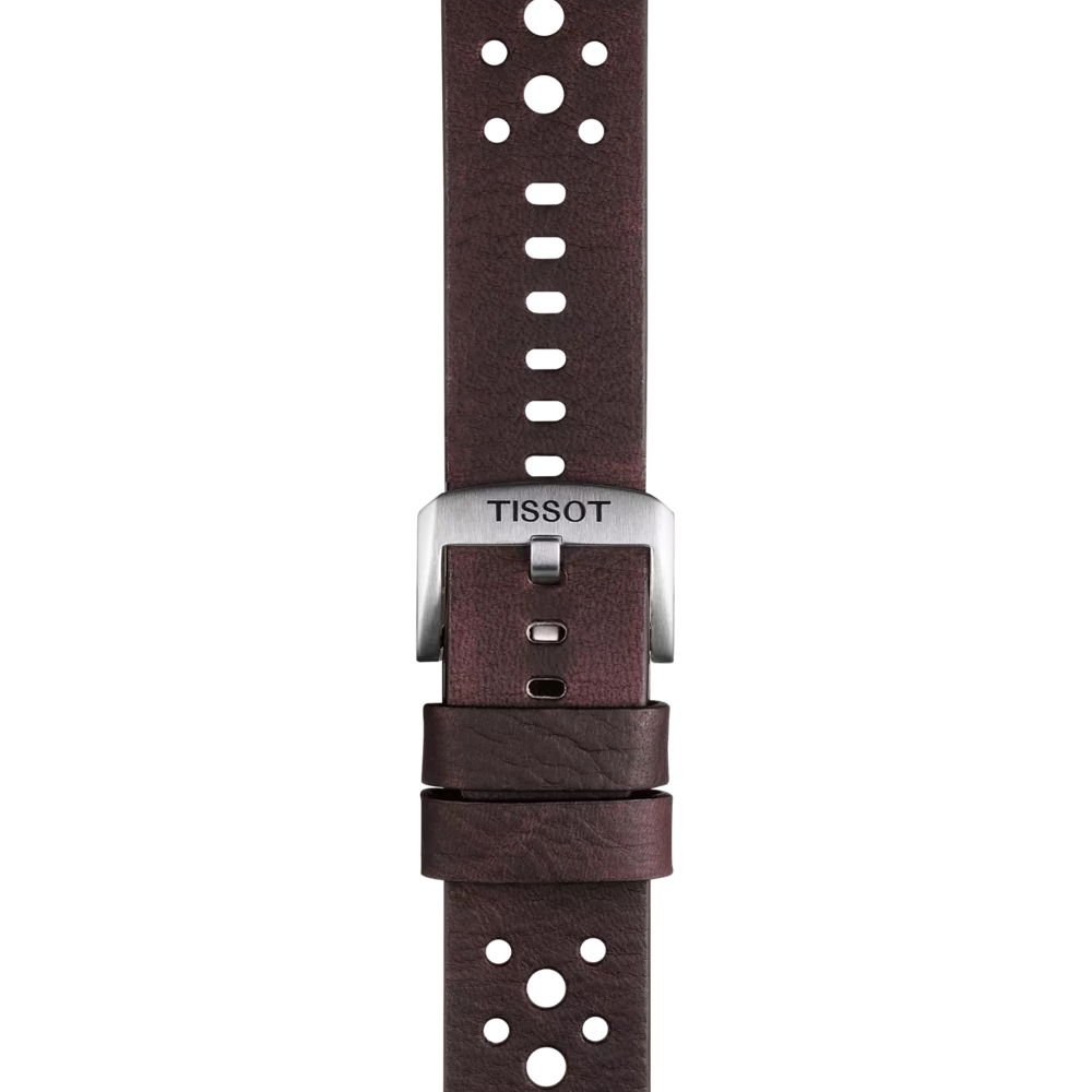 Original Tissot Lederarmband braun Bandanstoß 22 mm