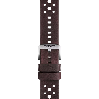 Original Tissot Lederarmband braun Bandanstoß 22 mm