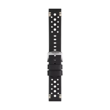 Original Tissot Lederarmband schwarz Bandanstoß 22 mm