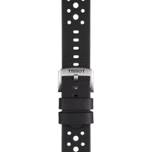Original Tissot Lederarmband schwarz Bandanstoß 22 mm