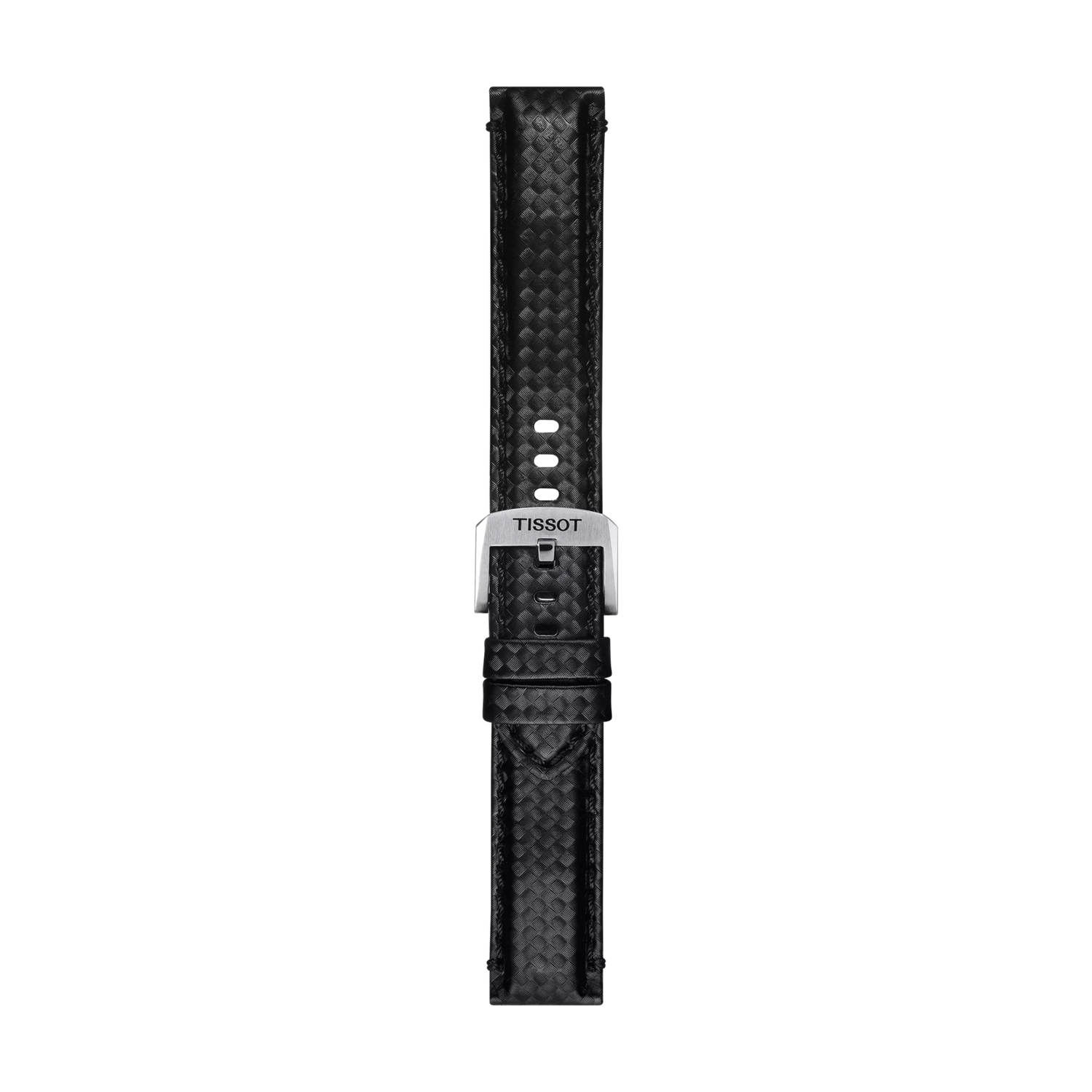 Original Tissot Textilarmband schwarz Bandanstoß 20 mm