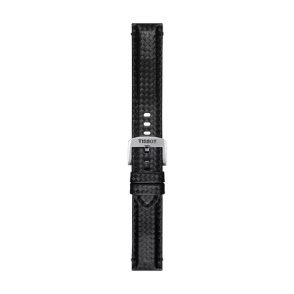 Original Tissot Textilarmband schwarz Bandanstoß 20 mm