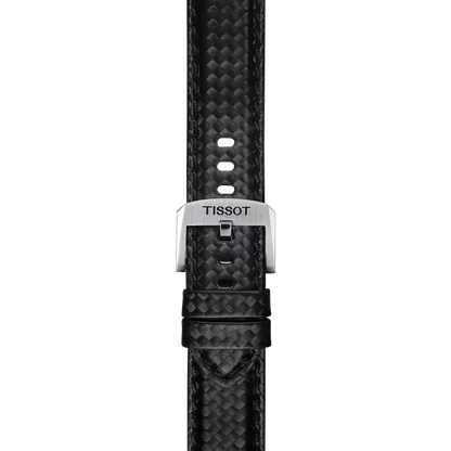 Original Tissot Textilarmband schwarz Bandanstoß 20 mm