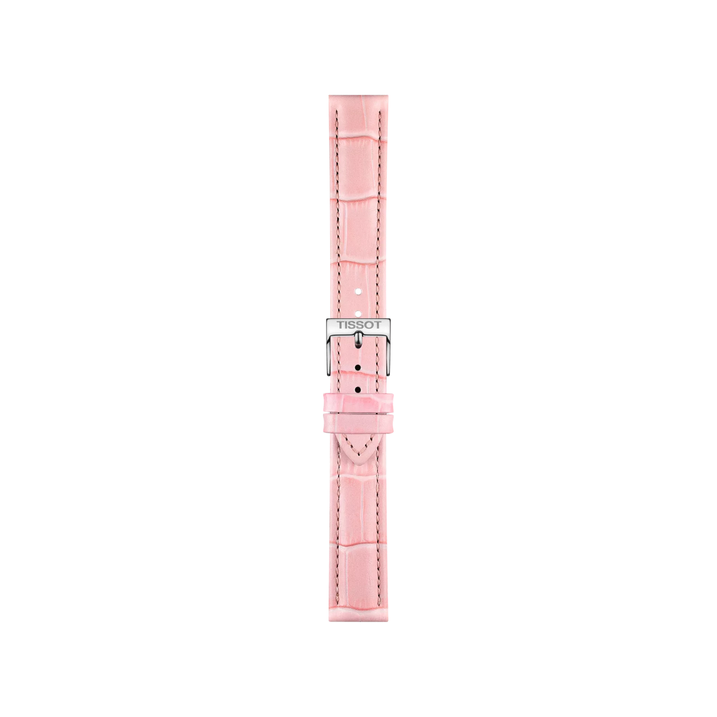 Original Tissot Lederarmband pink Bandanstoss 16 mm