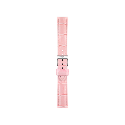 Original Tissot Lederarmband pink Bandanstoss 16 mm