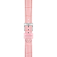 Original Tissot Lederarmband pink Bandanstoss 16 mm
