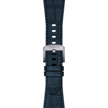 Original Tissot Lederarmband dunkelblau für PRX-Modelle mit 40 mm Durchmesser