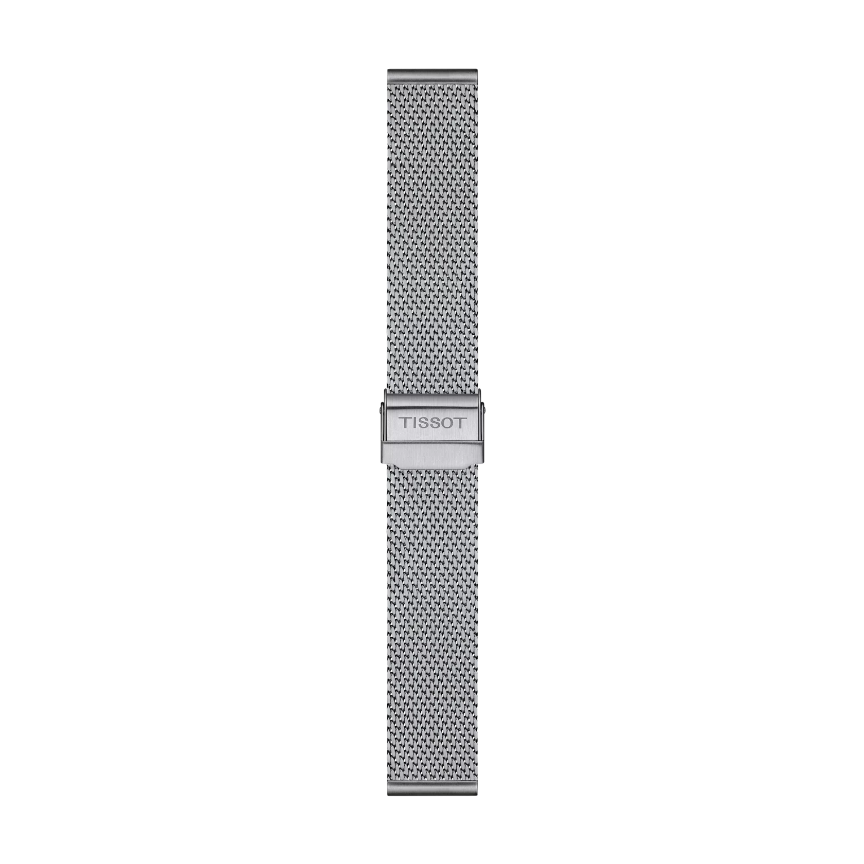 Original Tissot Milanaise Edelstahlarmband Grau Bandanstoss 20 mm