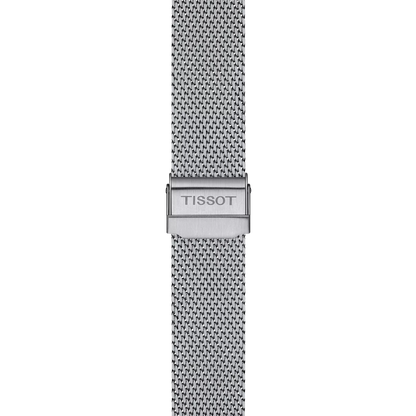 Original Tissot Milanaise Edelstahlarmband Grau Bandanstoss 20 mm