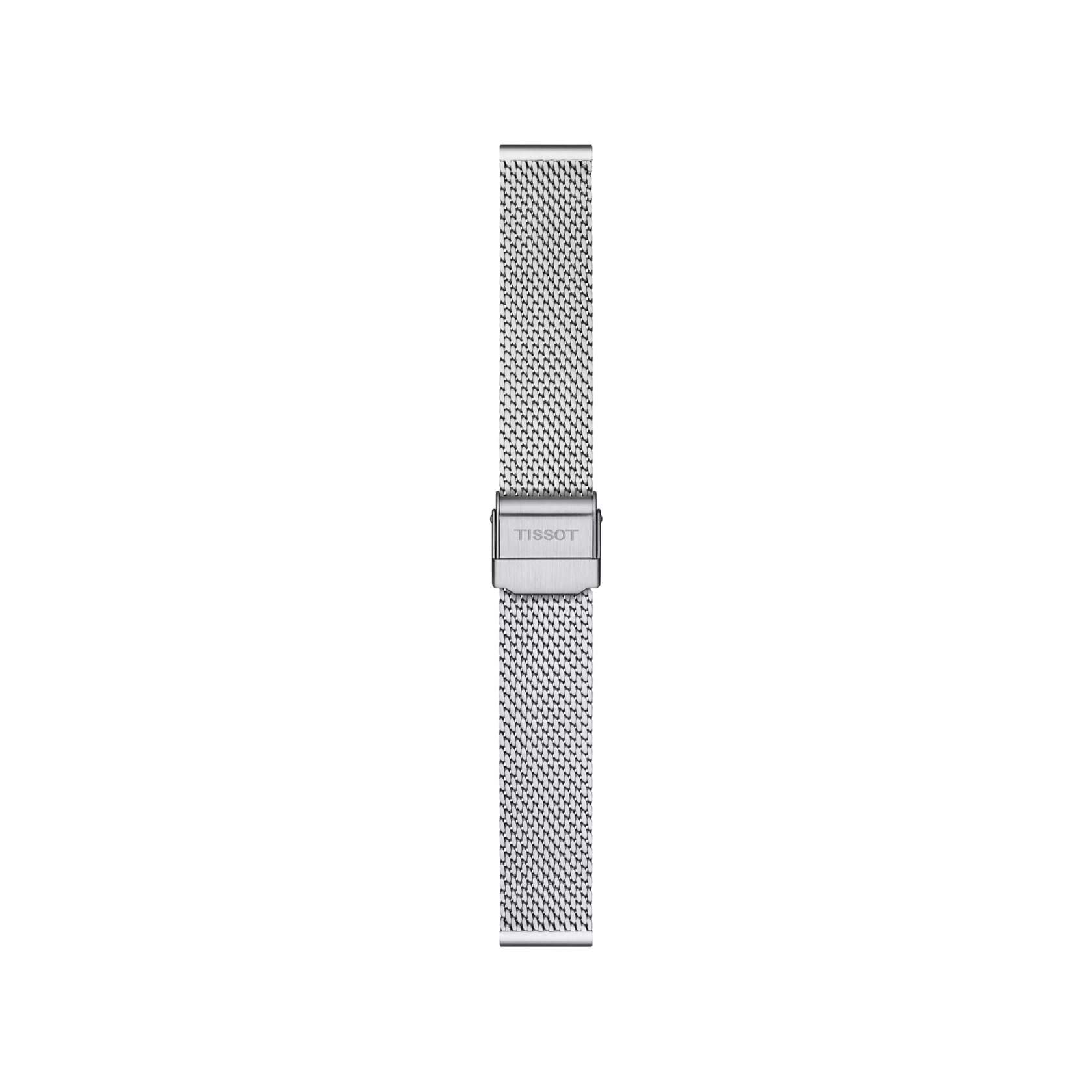 Original Tissot Milanaise Edelstahlarmband Grau Bandanstoss 16 mm