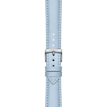 Original Tissot Lederarmband Blau Bandanstoss 18 mm
