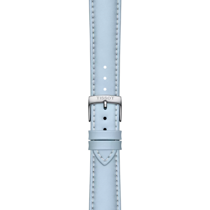 Original Tissot Lederarmband Blau Bandanstoss 18 mm
