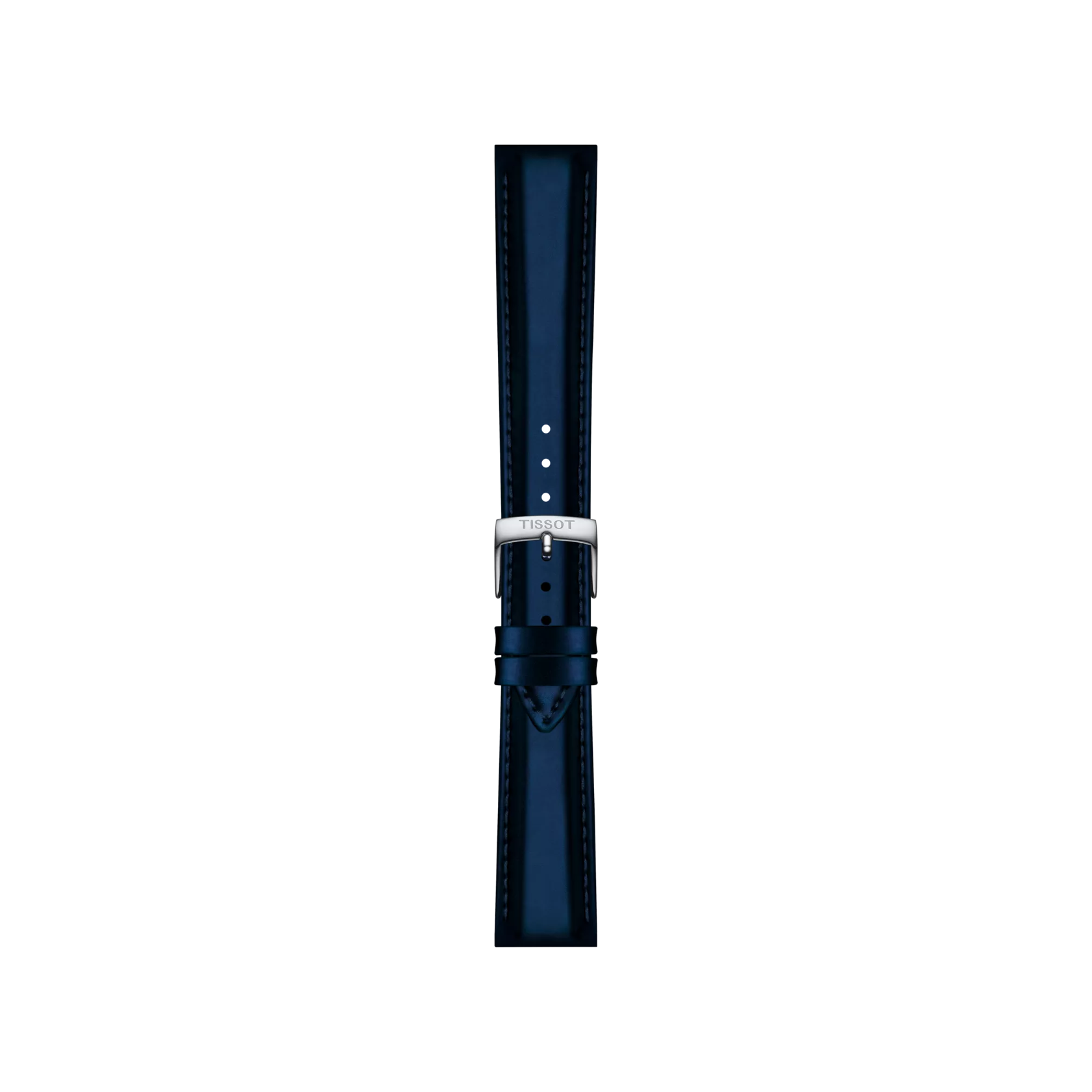 Original Tissot Synthetikarmband blau Bandanstoss 18 mm