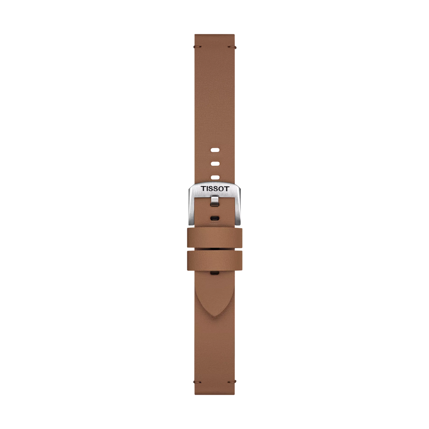 Original Tissot Synthetikarmband braun Bandanstoss 18 mm