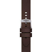 Original Tissot Synthetikarmband braun Bandanstoss 20 mm