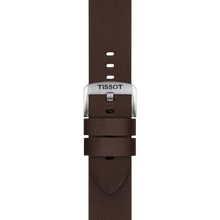 Original Tissot Synthetikarmband braun Bandanstoss 22 mm