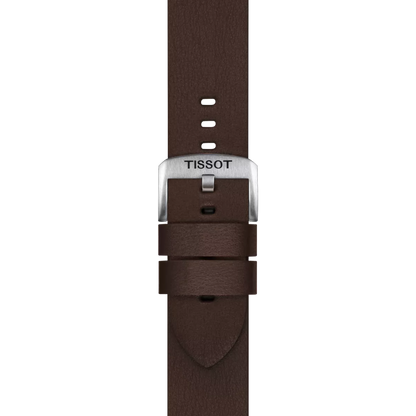Original Tissot Synthetikarmband braun Bandanstoss 22 mm