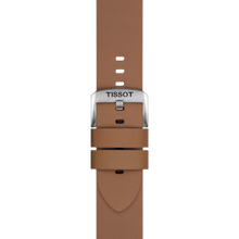 Original Tissot Synthetikarmband hellbraun Bandanstoss 22 mm