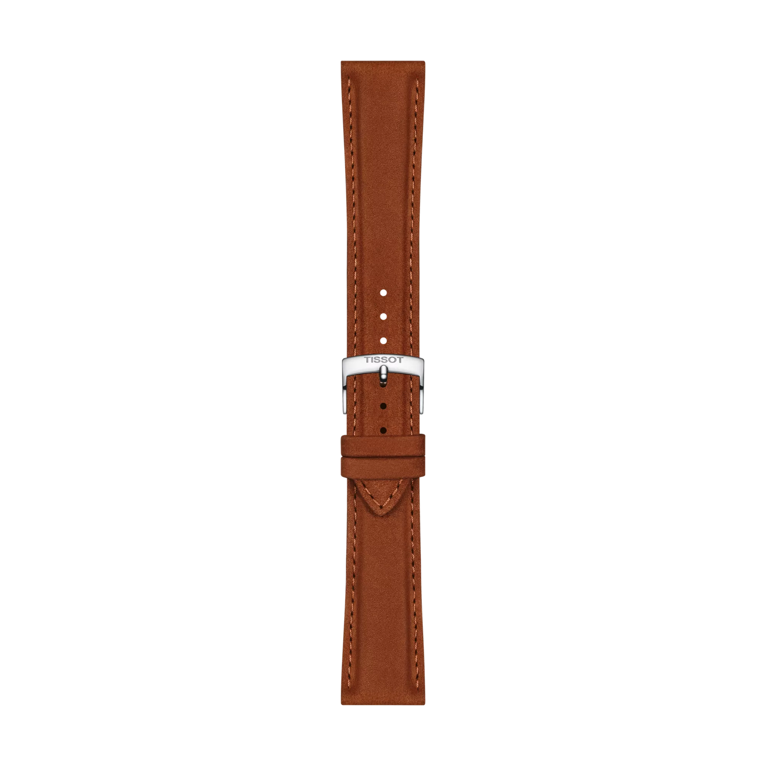 Original Tissot Lederarmband camel Bandanstoss 21 mm
