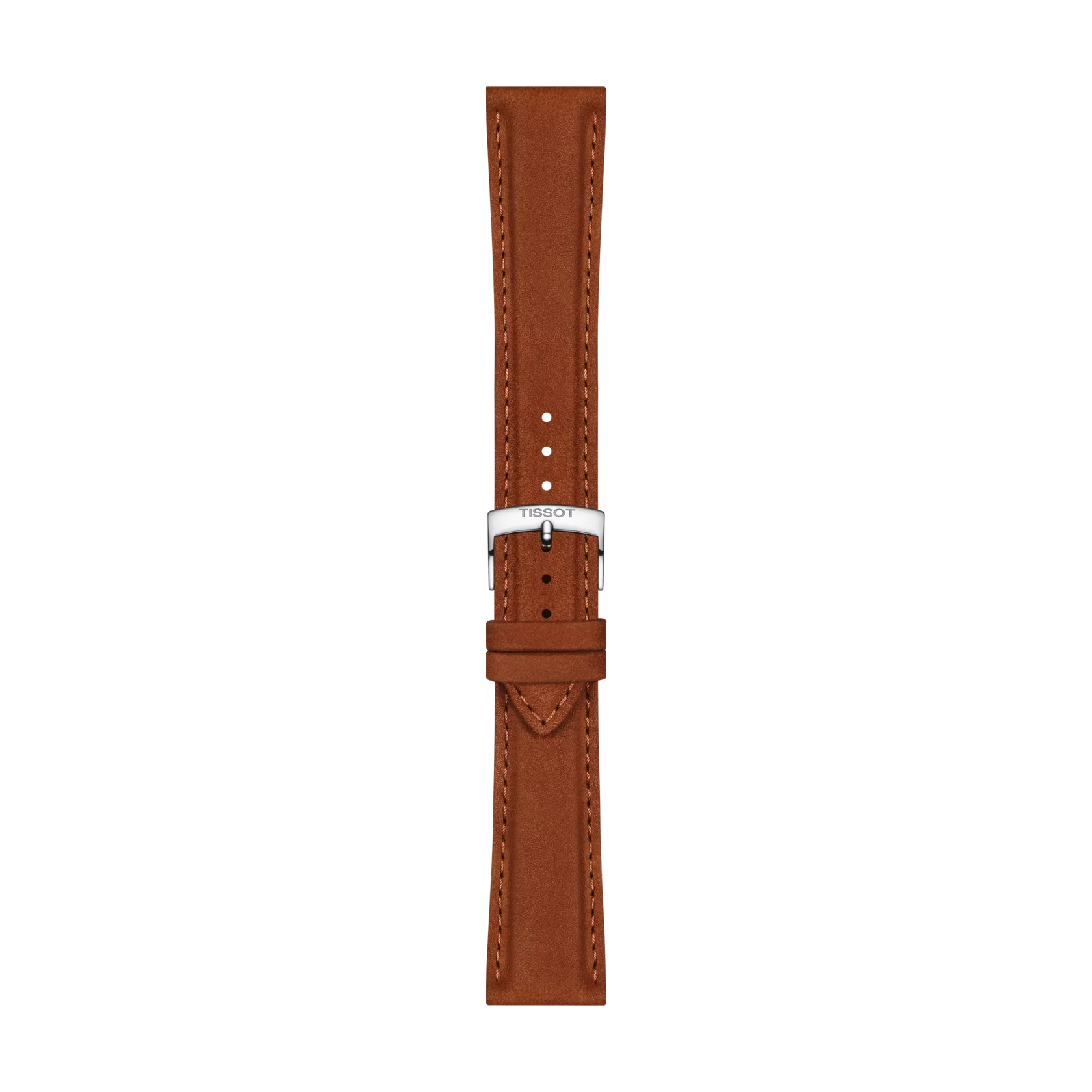 Original Tissot Lederarmband camel Bandanstoss 21 mm