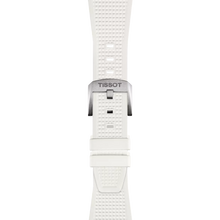 Original Tissot Kautschukarmband weiß für PRX-Modelle mit 40 mm Durchmesser