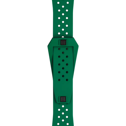 Original Tissot Sideral Kautschukarmband grün