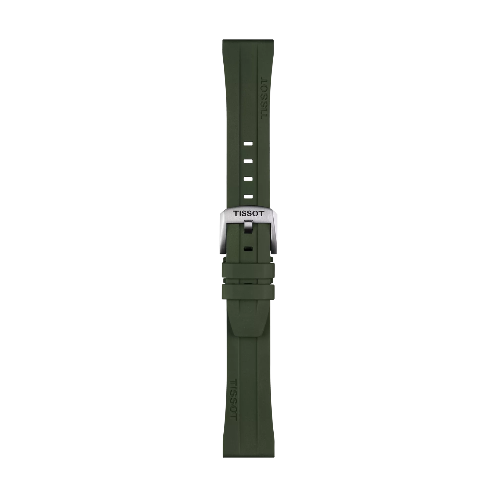 Original Tissot Kautschukarmband khaki Bandanstoß 20 mm