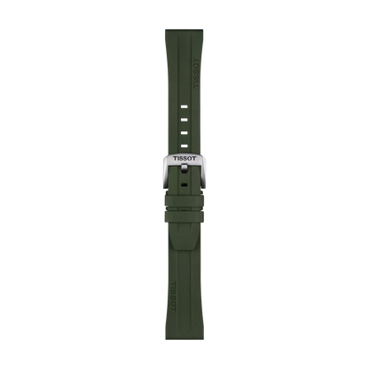 Original Tissot Kautschukarmband khaki Bandanstoß 20 mm