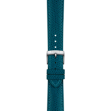 Original Tissot Lederarmband türkis Bandanstoß 18 mm