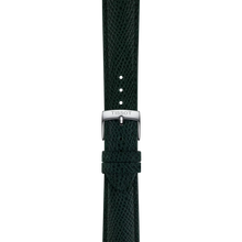 Original Tissot Lederarmband dunkelgrün Bandanstoß 18 mm