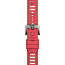 Original Tissot Silikonarmband rot Bandanstoß 21 mm